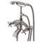 Anzzi Tugela 3-Handle Claw Foot Tub Faucet with Hand Shower, Brushed Nickel FS-AZ0052BN - alternate 8